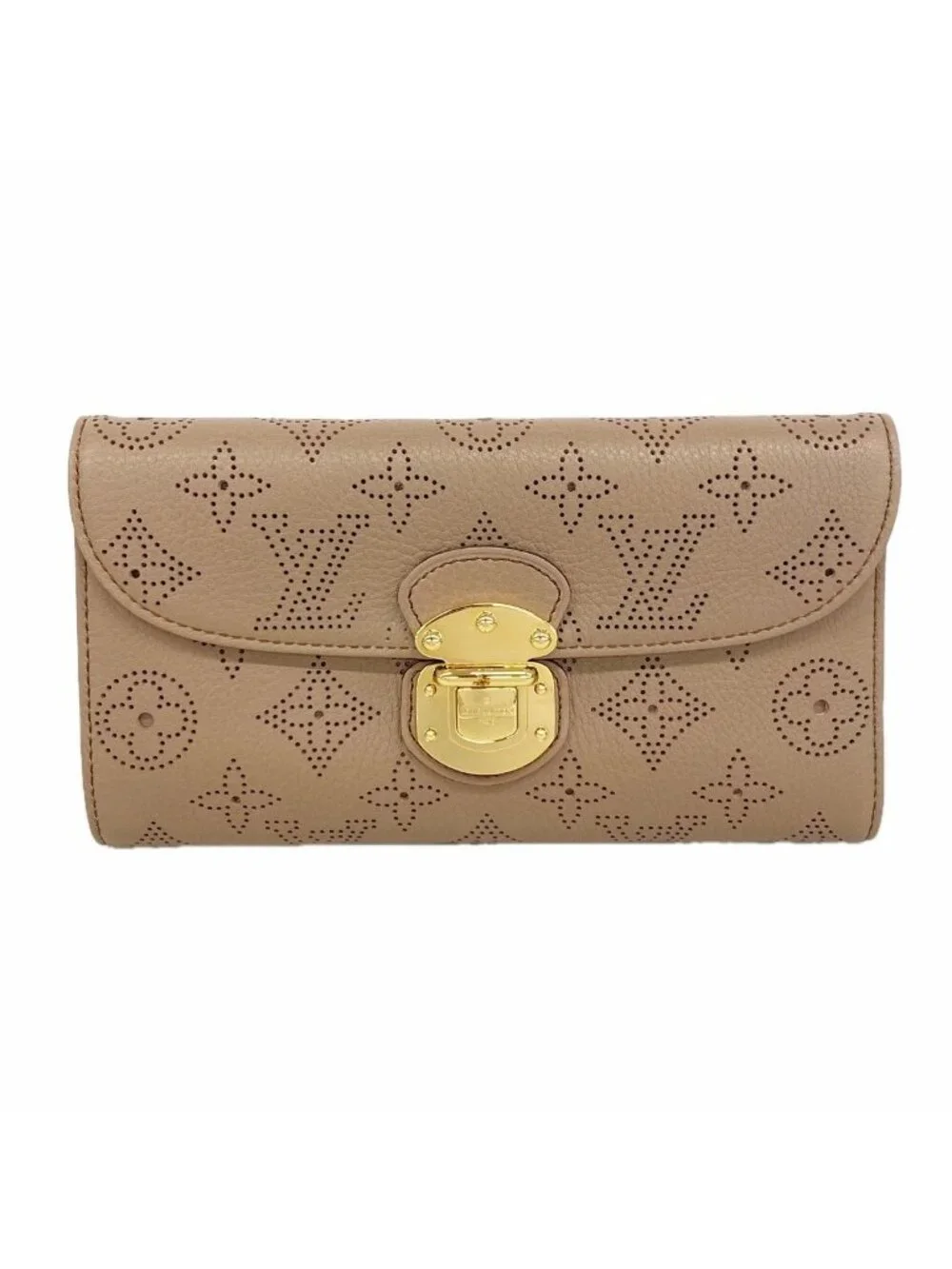 Louis Vuitton Trifold Wallet Mahina Portefeuille Amelia Poodle